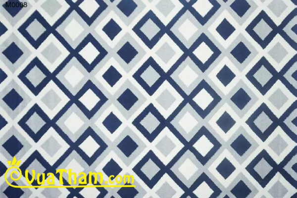 thảm lông ngắn họa tiết