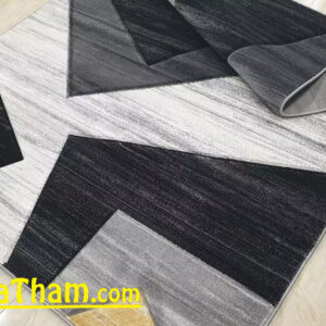 thảm lông ngắn họa tiết